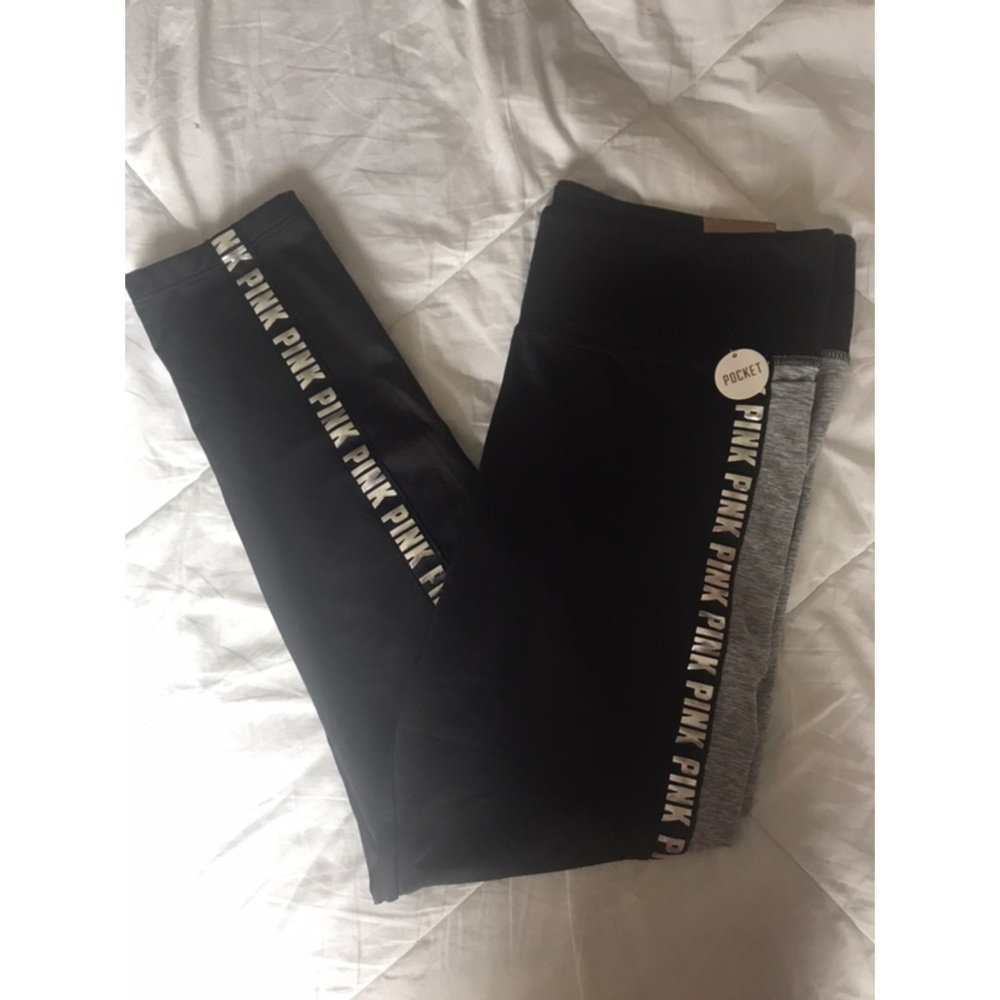 NWT VS PINK COZY LEGGINGS